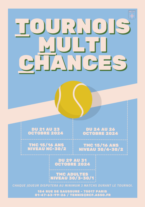 Tournoi Tennis à Saussure