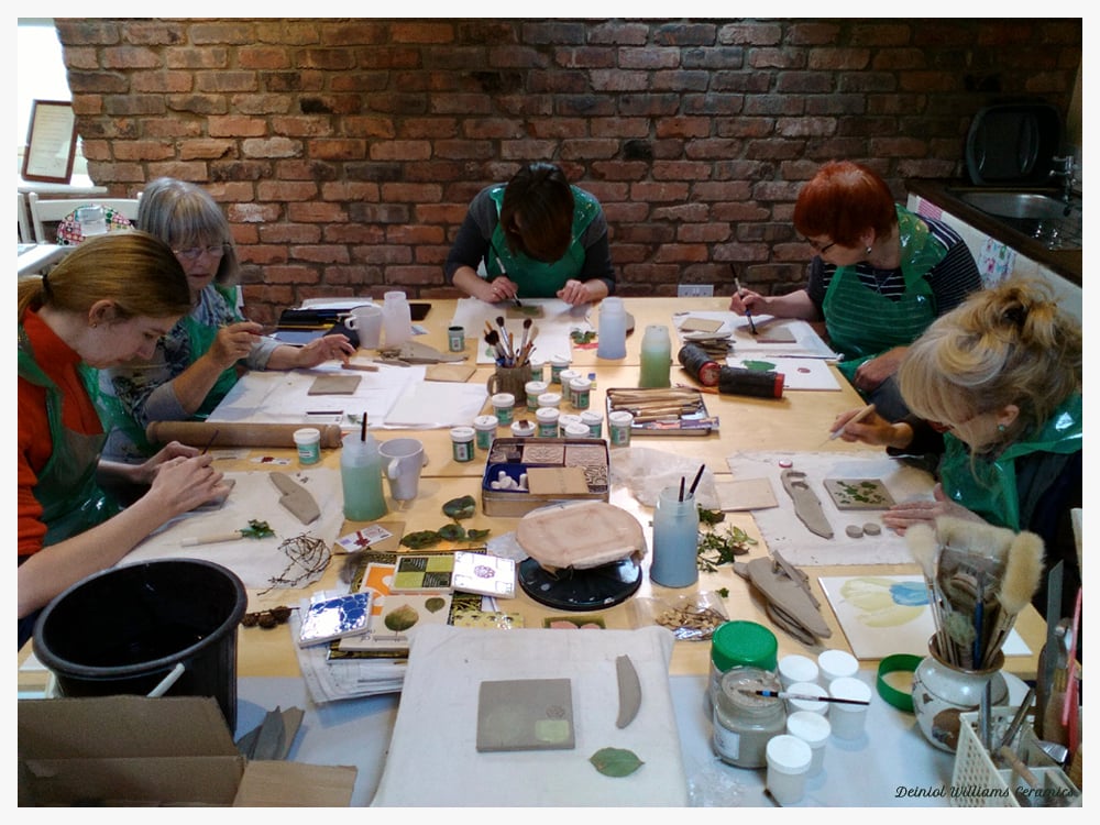 Handmade Clay Tile Making Class 3