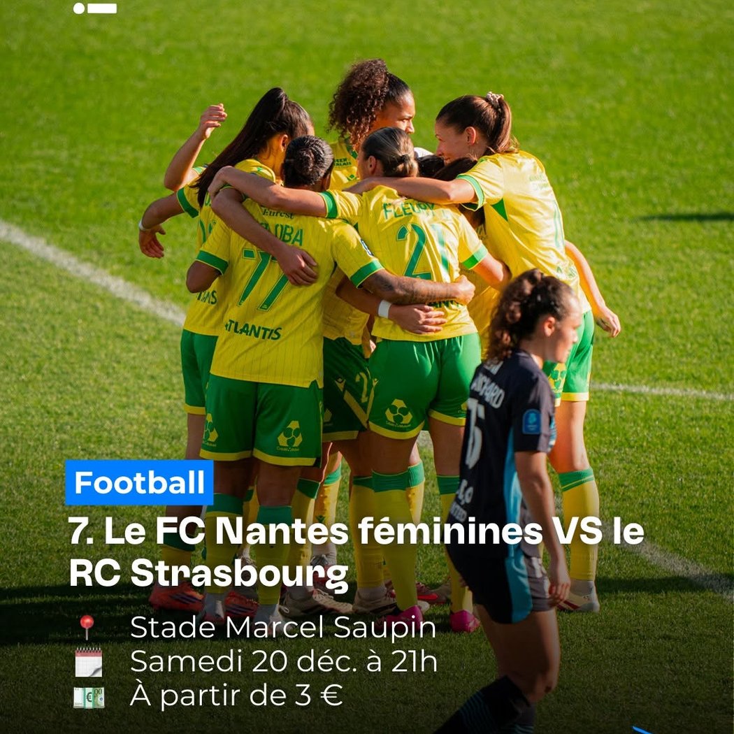 FC Nantes féminines VS le RC Strasbourg 1