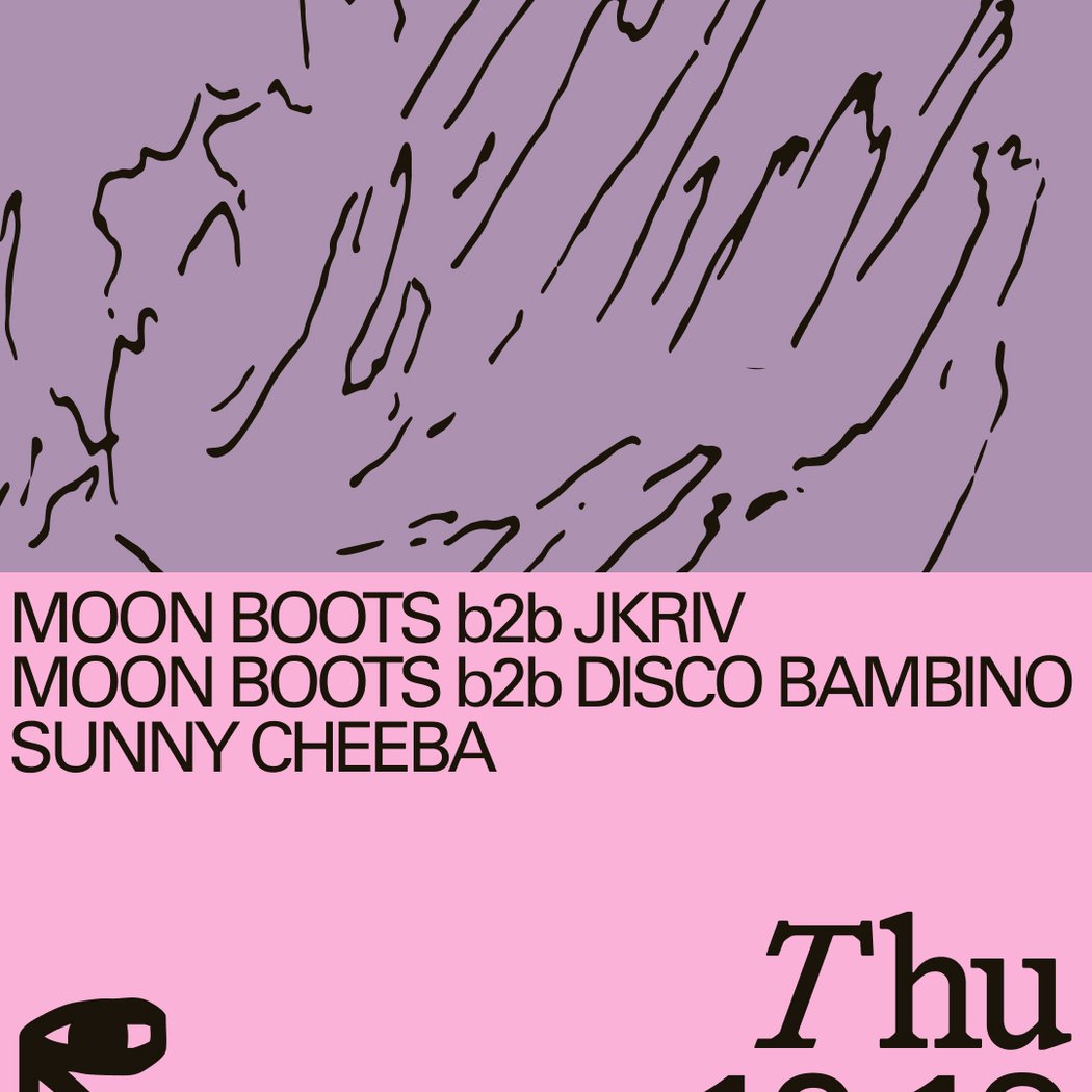 Moon Boots b2b JKriv, Moon Boots b2b Disco Bambino, Sunny Cheeba 1