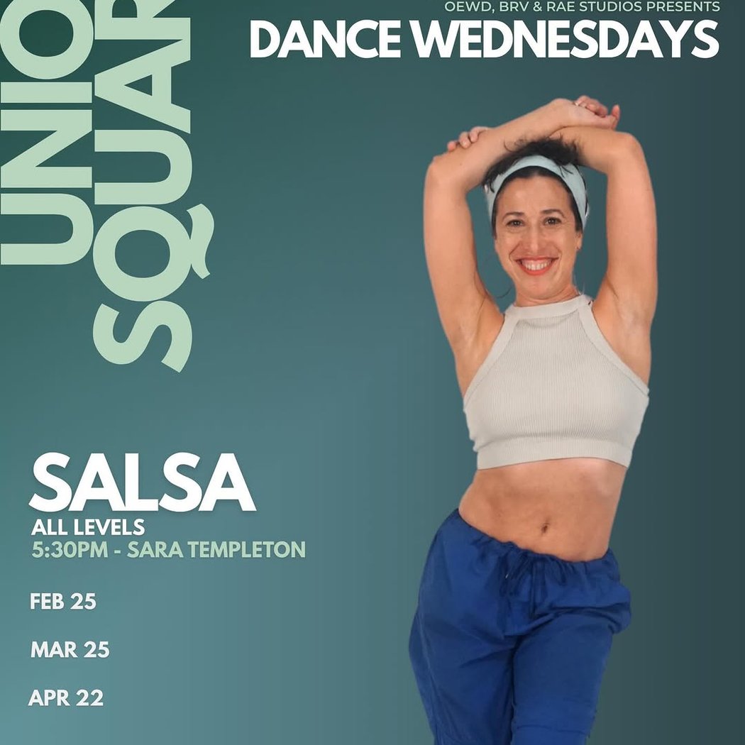 Dance Wednesdays: Salsa with Sara 1