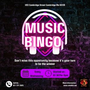 Music Bingo