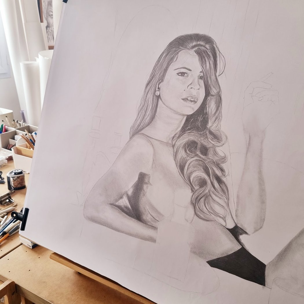 Aurélie FERRARA Artiste Portraitiste - Portrait personnalisé et oeuvres originales - Dessin réaliste 3