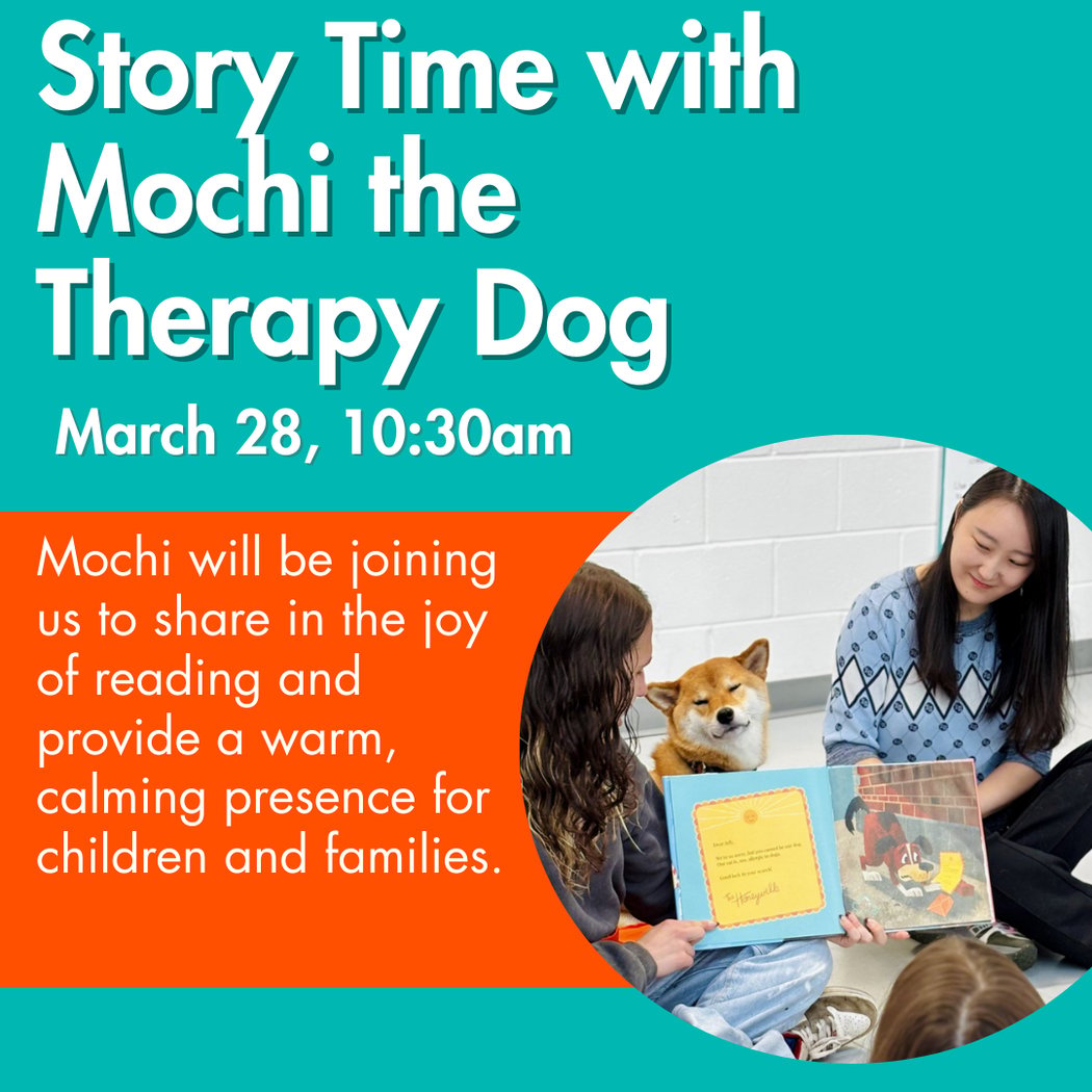 Storytime with Mochi the Therapy Dog 1