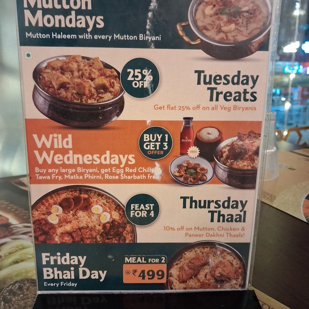 Sharief Bhai Biryani RT Nagar (Shawarma Happy Hours Deal) 3