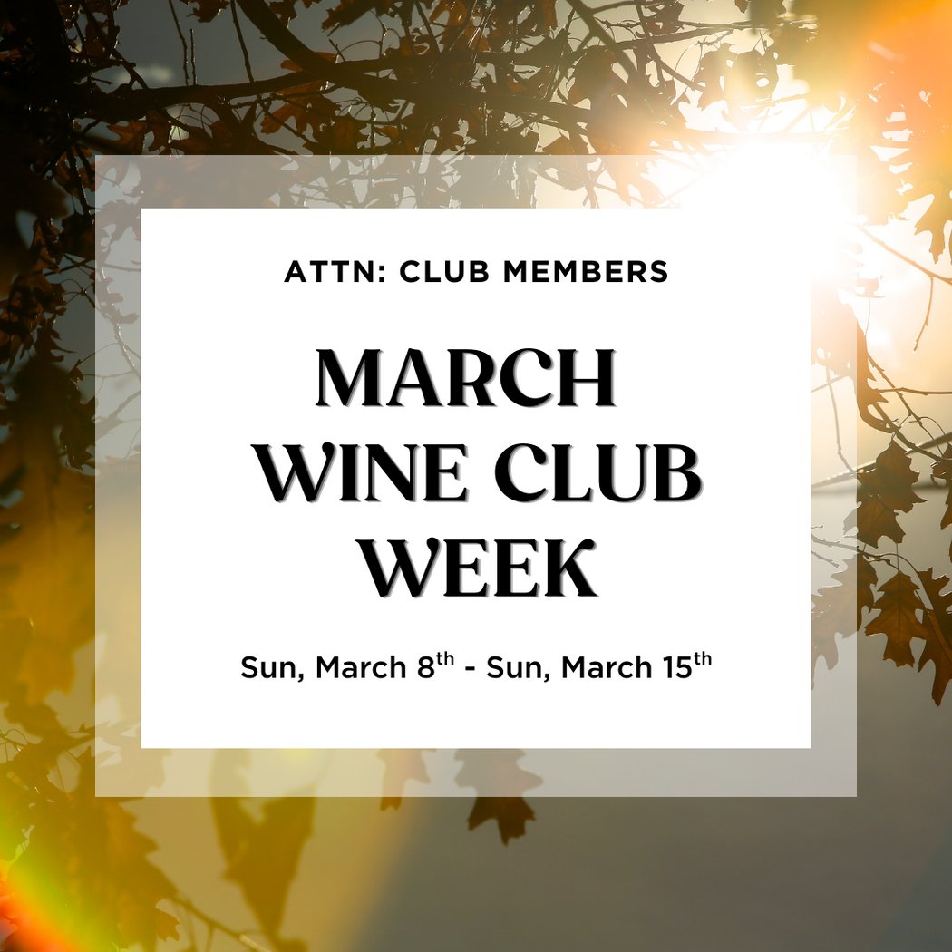 March Wine Club Week Week 2