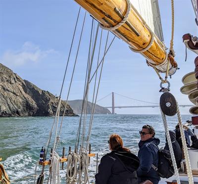 Wildlife Sail under the Golden Gate Bridge 3