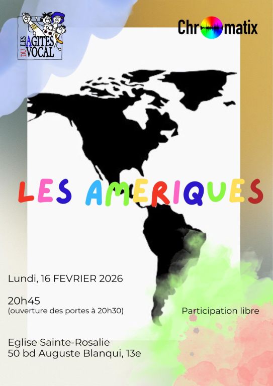 Les Agités du Vocal en concert avec la chorale Chromatix 1