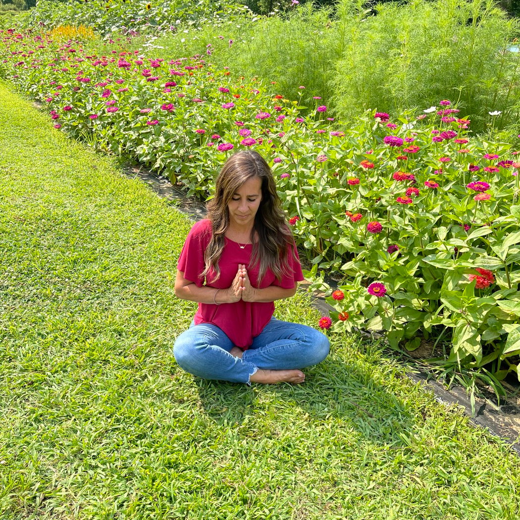 Evening Flow Yoga in the Garden