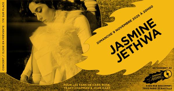 Jasmine Jethwa en concert 1