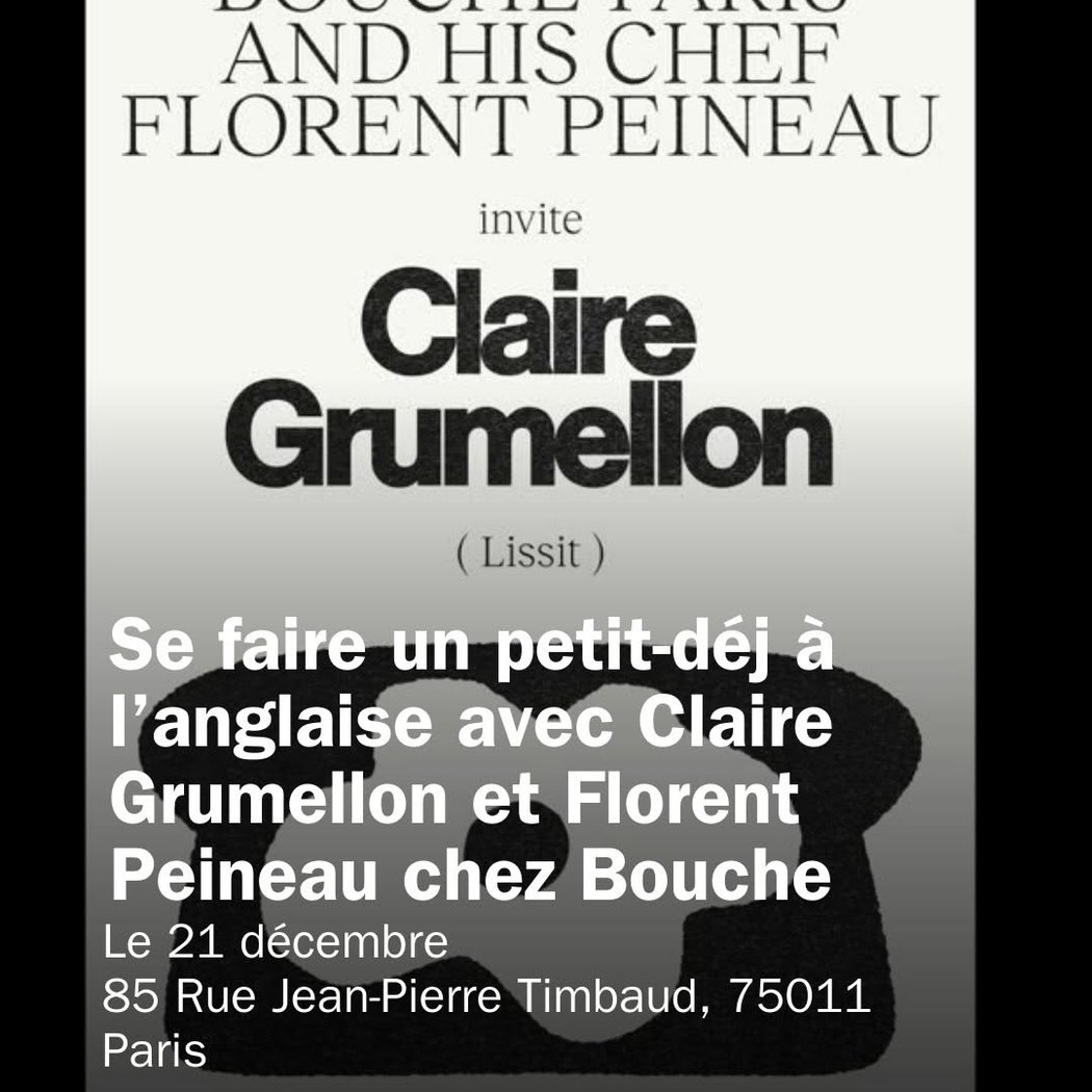 Petit-déj à l'anglaise avec Claire Grumellon et Florent Peineau 1