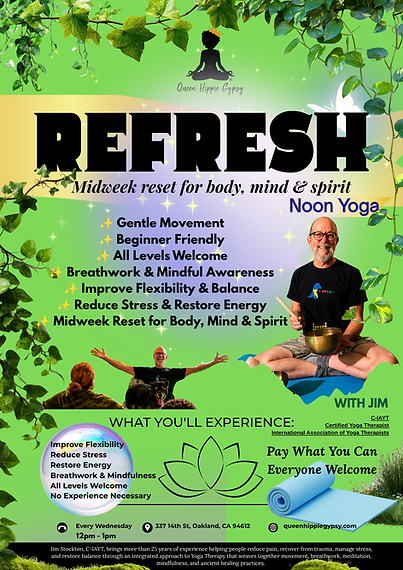 REFRESH: Noon Yoga with Jim 1