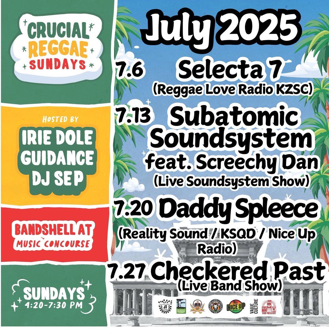 Crucial Reggae Sundays 2