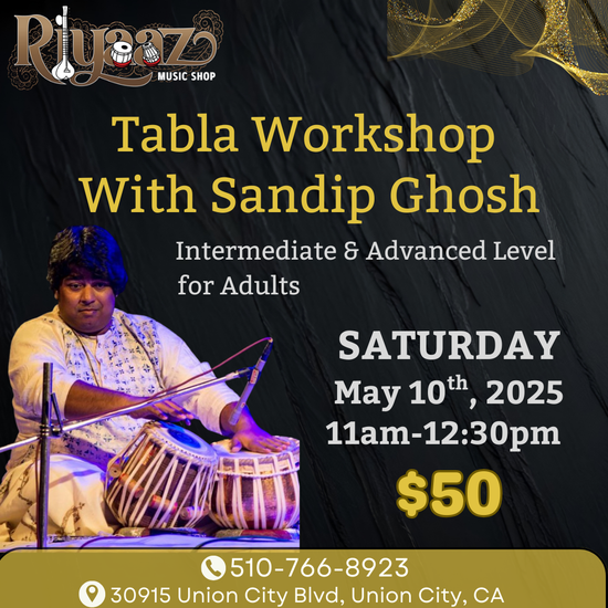 Tabla Workshop for Adults with Sandip Ghosh 1
