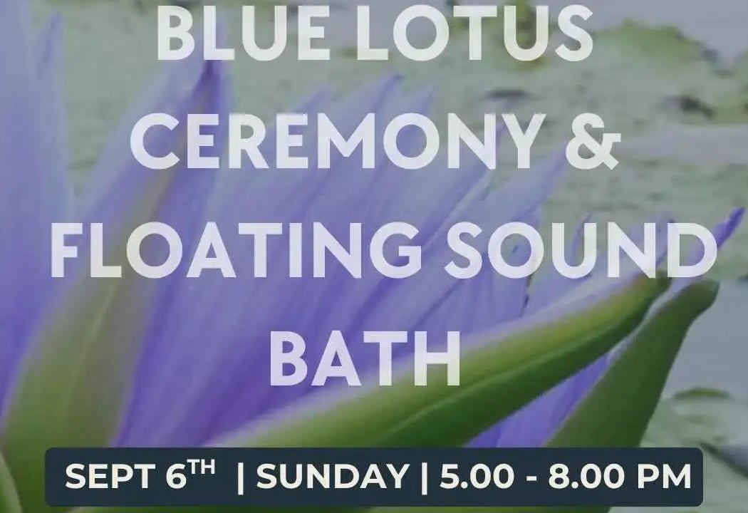 Sept 6th New Moon Floating Sound Bath and Ceremony