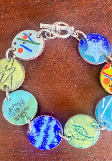 Enamel Jewelry Making Class 1