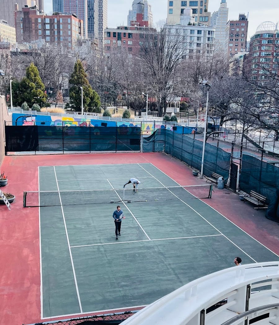 Washington Market Park Tennis Court 1