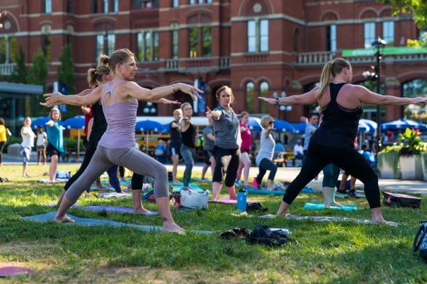 Workout on the Green 2