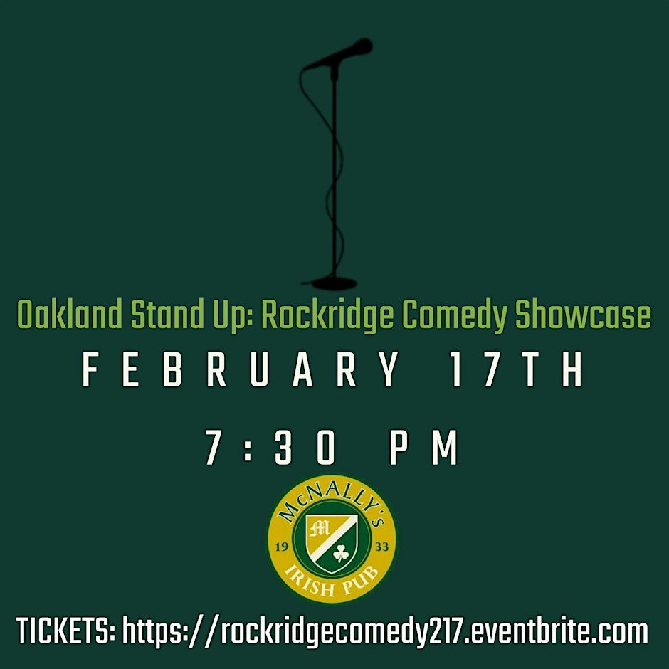 Oakland Stand Up: Rockridge Comedy Showcase 1