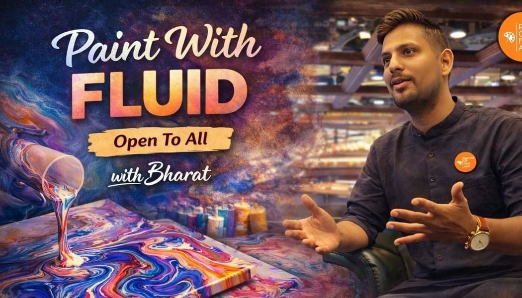 Fluid Art Workshop / Paint with Fluid 1