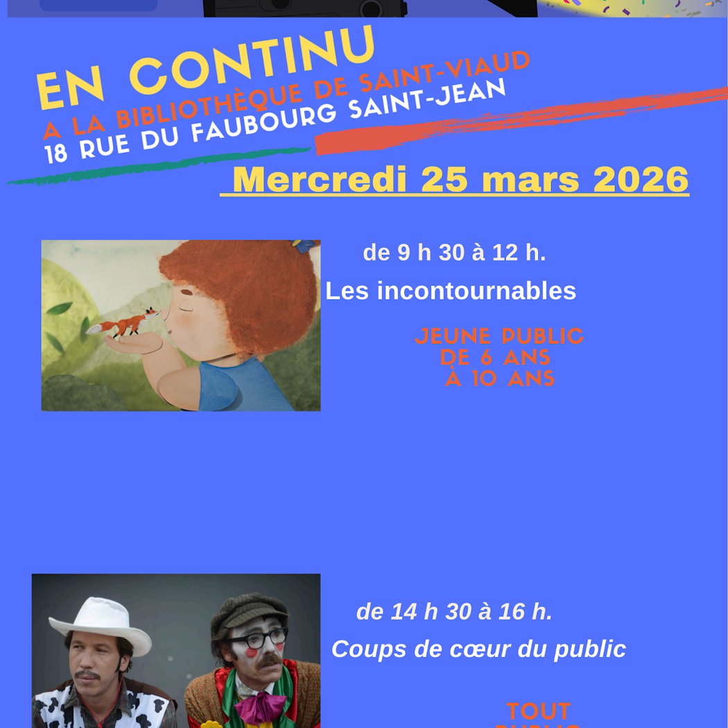 Fête du court métrage 1