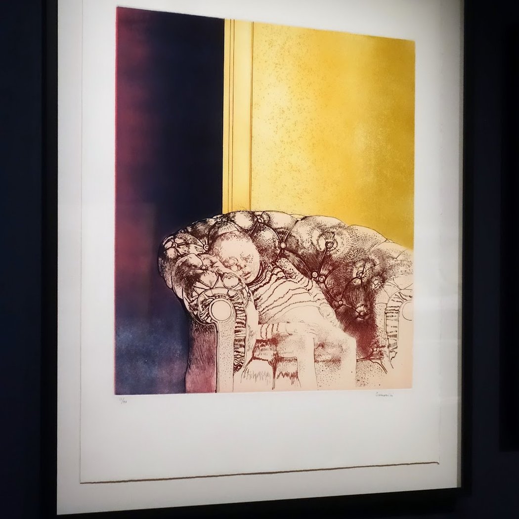 Résidence d'Alejandro Cañer Labrada (atelier de gravure) 1