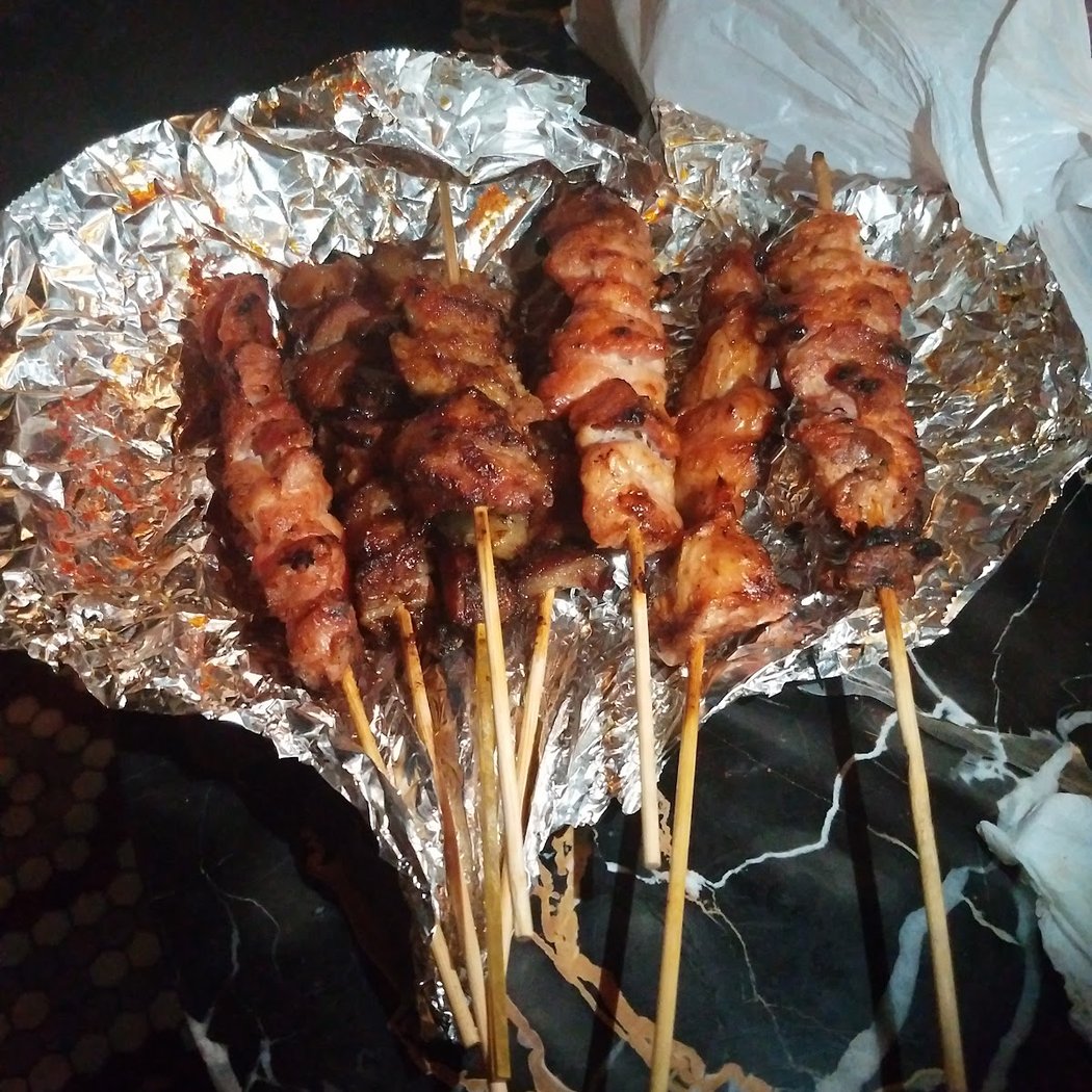 Young Xinjiang BBQ cart 2