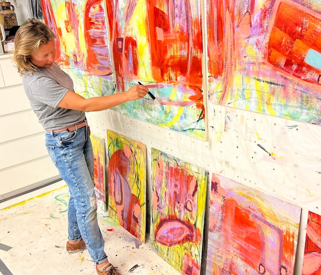 Unique Abstract for Modern Homes | Mila iloria Art Studio 2