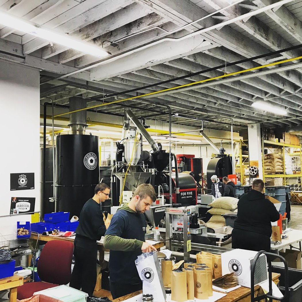 For Five Coffee Roasters 3