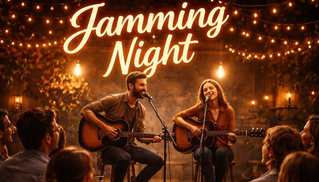 JAMMING NIGHT Open Mic Sing Play And Vibe