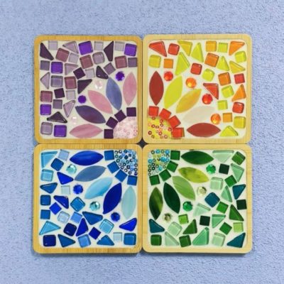 One Day Mosaics: Coasters 1