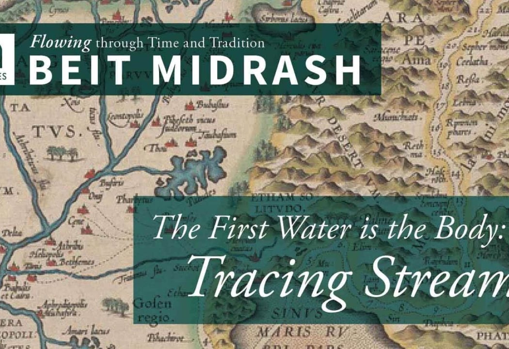 Beit Midrash Study Session | The First Water is the Body: Tracing Streams 1