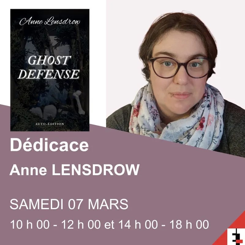 Dédicace "Humour et romance" d'Anne Lensdrow 1