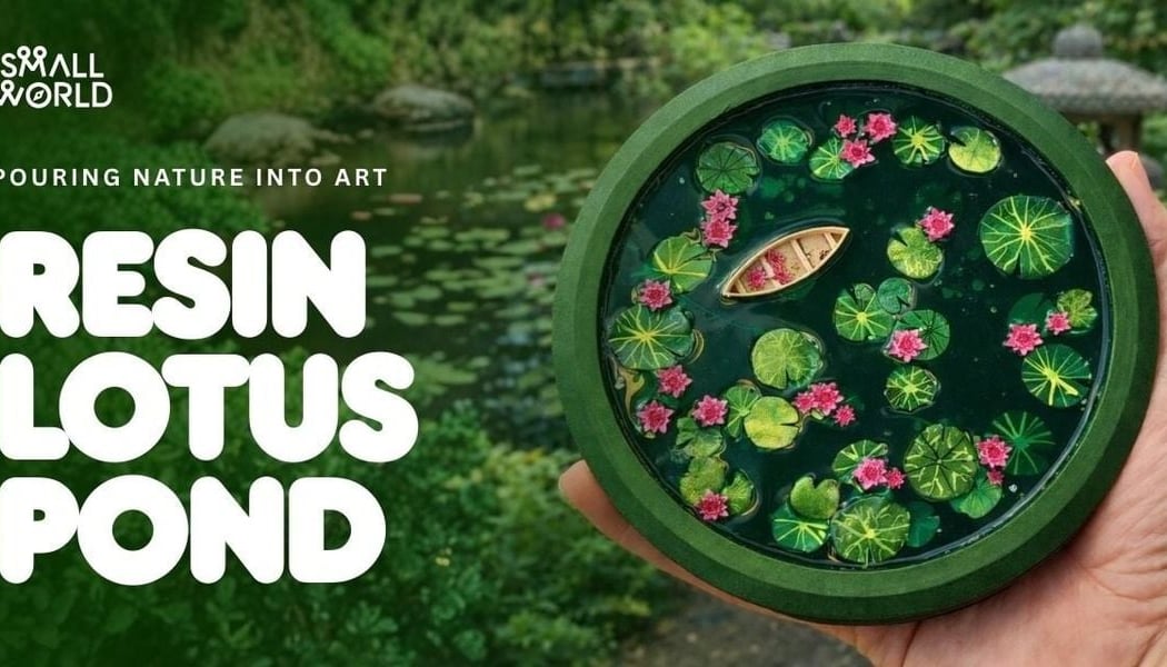 Resin Lotus Pond 1