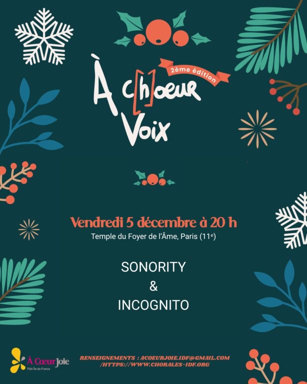 Festival AChoeurVoix 1