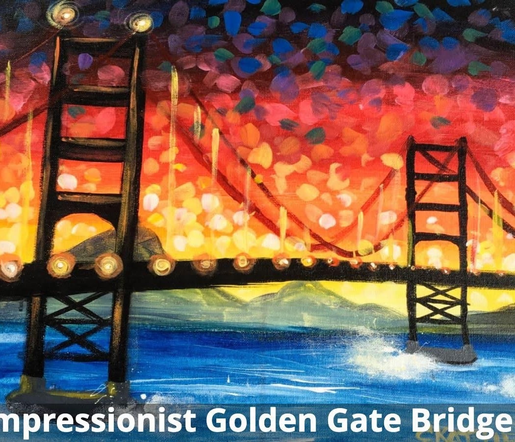 Impressionist Golden Gate Bridge 1