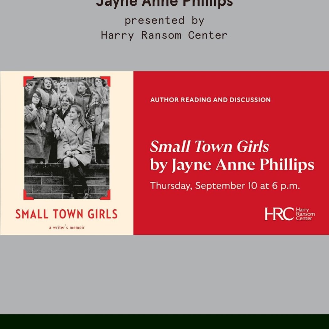 Presented with HRC: Jayne Anne Phillips 1