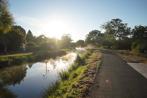 Canal de Berry à vélo 1