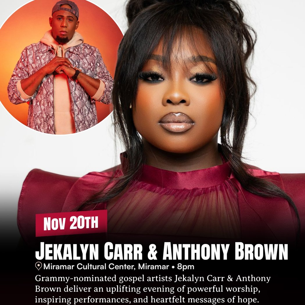 MCC Presents: Jekalyn Carr and Anthony Brown 1