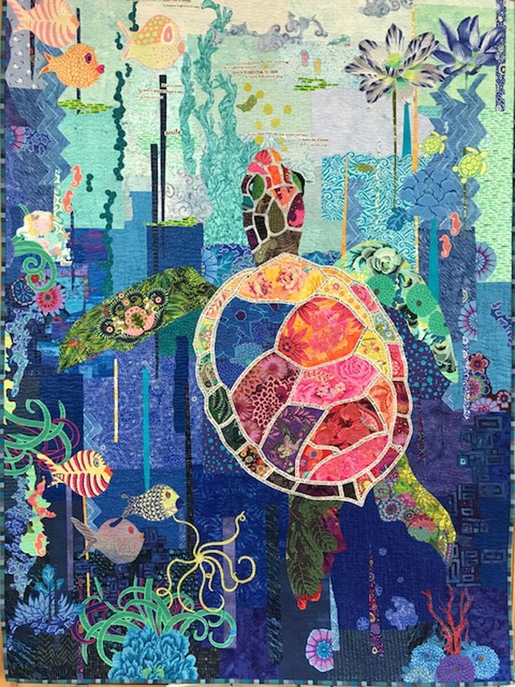 Collage Quilt Lecture/Demo 1