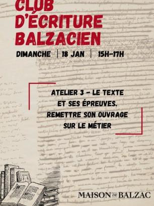 Cycle d'ateliers d'écriture avec Julie Abécassis. Atelier 3 - Le texte et ses épreuves. Remettre son ouvrage sur le métier 1