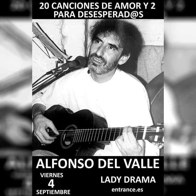 Alfonso del Valle con «20 canciones de amor y 2 para desesperad@s»