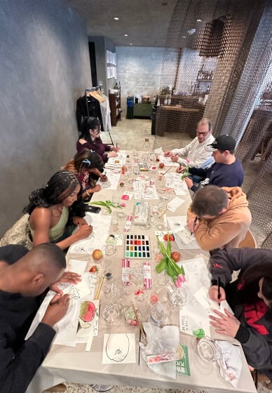 Paint and Sake Workshop 2