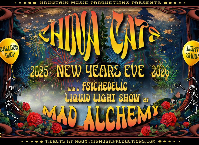 China Cats Grateful New Year’s Eve Ball Liquid Light Show + Balloon Drop 1
