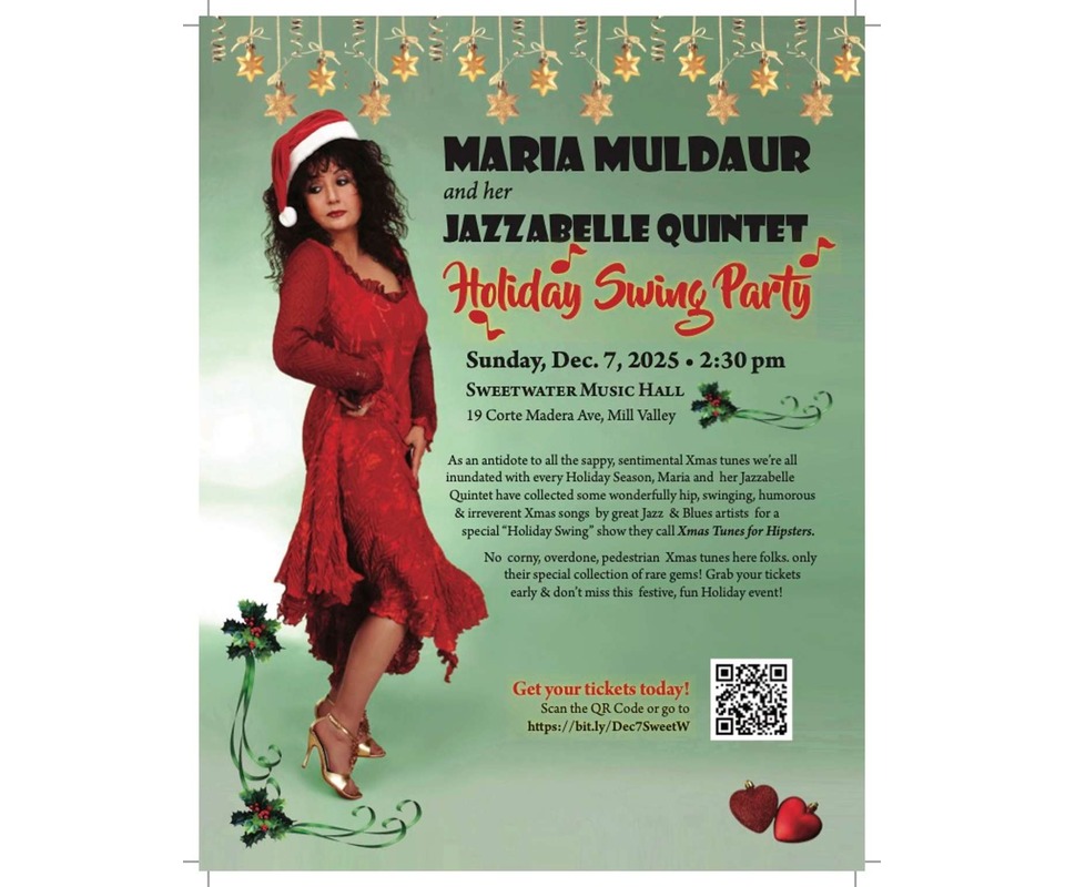 Maria Muldaur & her Jazz Quintet Holiday Show 1
