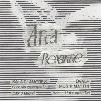 Oval & Musik Mattin: Ana Roxanne