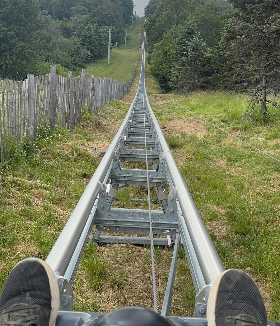Super Coaster - Luge sur rails à Super-Besse 2