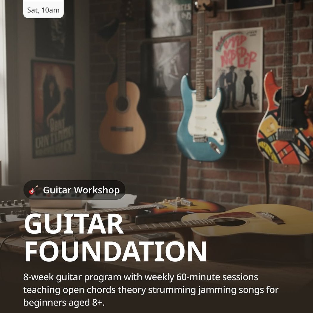 Guitar Foundation: From Basics to Songs in 8 Weeks 1