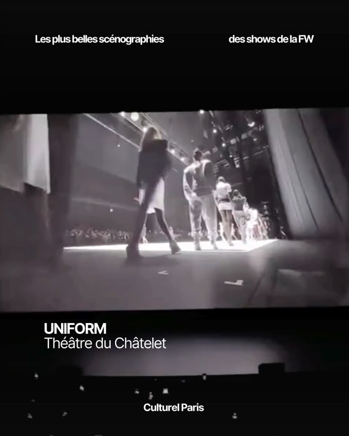 UNIFORM Fashion Show Scenography 1