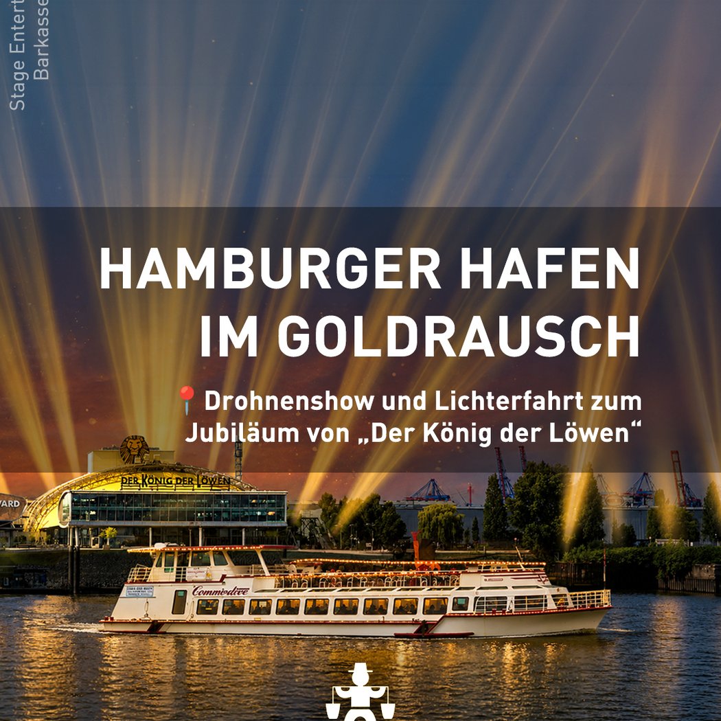 Drohnenshow und Lichterfahrt zum Jubiläum von „Der König der Löwen“